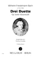 Three Duets for two cellos (Drei Duette fur zwei Violoncelli) cover